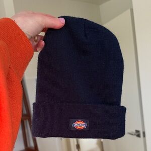 Dickies Navy Blue Cuffed Knit Beanie